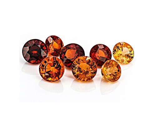Spessartite Garnet Color Suite MM Varies 12.10tw