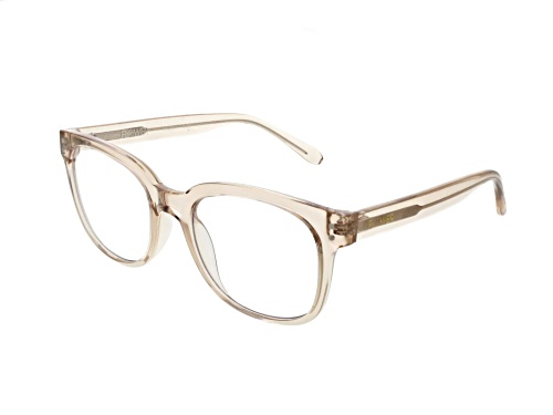 Flower by Drew Barrymore Blush Crystal Eyeglasses Frames with Demo Lenses