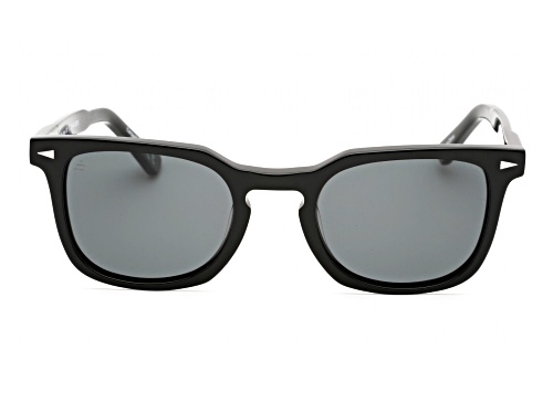 Prive Revaux Men's Yorke Black Square Frame / Gray Lenses Sunglasses