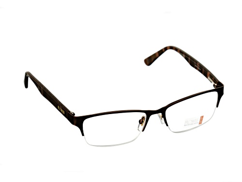 Flower by Drew Barrymore Brown Wood Marble Design Readers +2.50 Eyeglasses