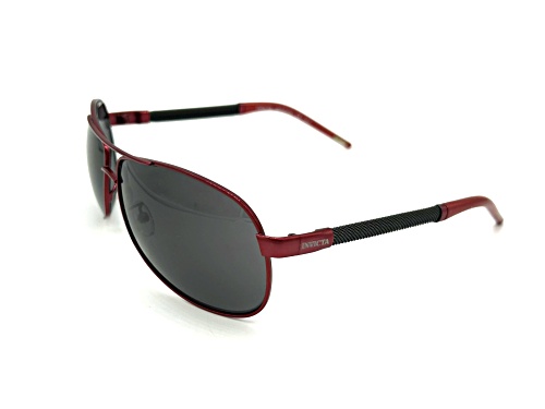 INVICTA Red /Gray Aviator Sunglasses