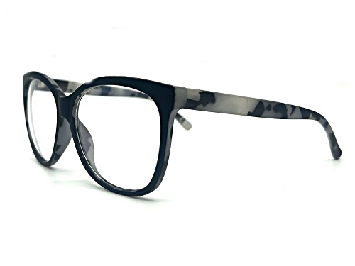 Universal Thread Black Square Oversize Blue Light Filtering Eyeglasses