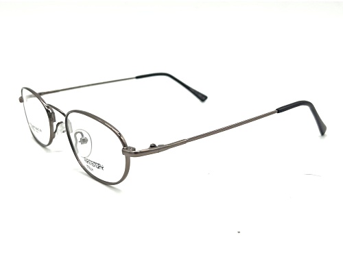 Paul Weber Flexible II-03 Matte Gold Oval Frame / Clear Demo Lenses Eyeglasses