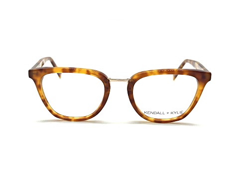 Kendall + Kylie Honey Cat Eye Frame / Clear Demo Lenses Eyeglasses