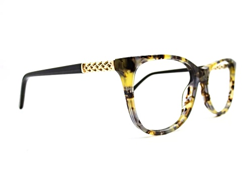 Chelsea Morgan 7001 Tortoise Oval Frame / Clear Demo Lenses Eyeglasses