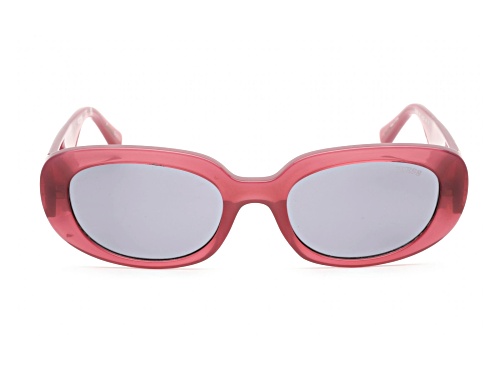 Guess Violet Oval Frame / Violet Lenses Sunglasses