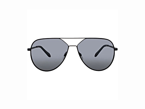 QUAY Hold Please Aviator Black Frame / Smoke Lenses Sunglasses