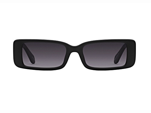 QUAY Art School Rectangular Matte Black Frame / Smoke Lenses Sunglasses