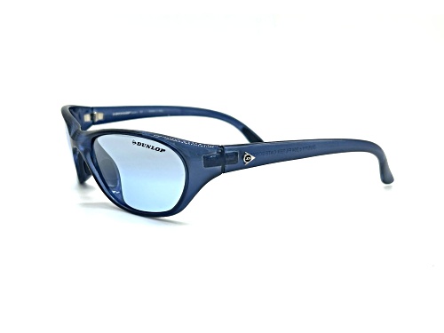 Dunlop Sport DUS111 Navy Oval Wrap Around Frame / Blue CAT 1 Lenses Sunglasses