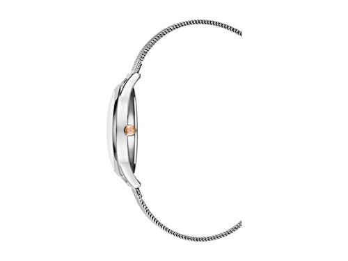 Women's BCBGeneration Two Tone Mesh Band Watch