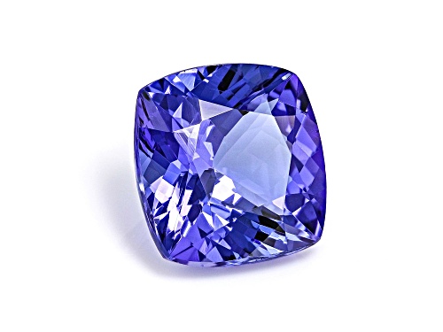 Tanzanite 9.5mm Cushion 3.48ct