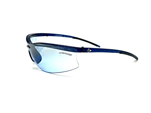Dunlop DUS97 Blue Wrap Around Frame / Blue Frameless Lenses Sunglasses