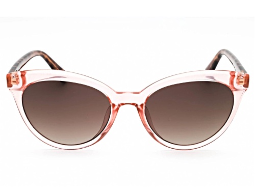 Kate Spade Tamara Pink and Tortoise Cat Eye Frame / Brown Lenses Sunglasses