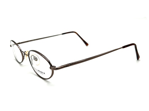 Paul Weber Pink Oval Frame / Clear Demo Lenses Eyeglasses