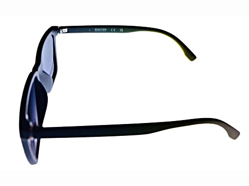 Kenneth Cole Reaction Men's Square Black / Gray Lenses Sunglasses