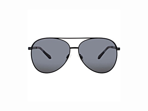 QUAY Vivienne Black Aviator Frame / Smoke Lenses Sunglasses