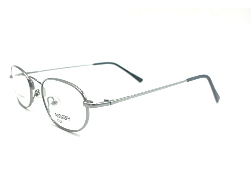 Paul Weber Rose Gold Brown Cat Eye Frame/ Clear Demo Lenses Eyeglasses