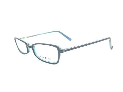 XKSO Navy Blue Cat Eye Frames / Clear Demo Lenses Eyeglasses