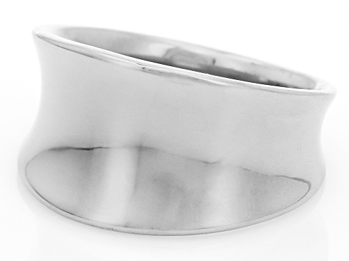 Rhodium Over Sterling Silver Graduated Ring - Size 9