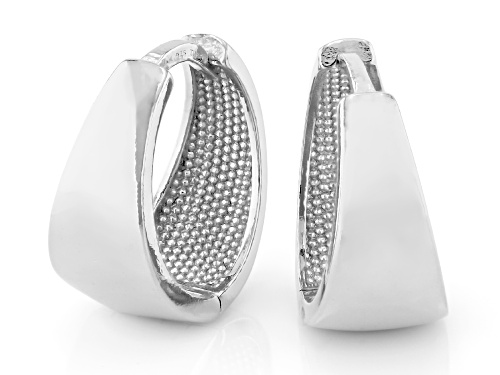 Sterling Silver Huggie Hoop Earrings