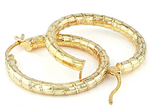 18k Yellow Gold Over Sterling Silver 0.80