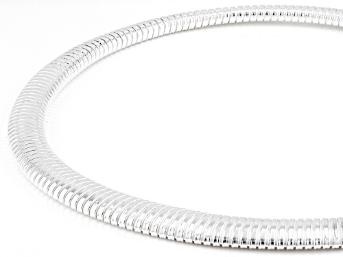 Sterling Silver Bella Luce® Graduated Tubogas 18 Inch Necklace - Size 18
