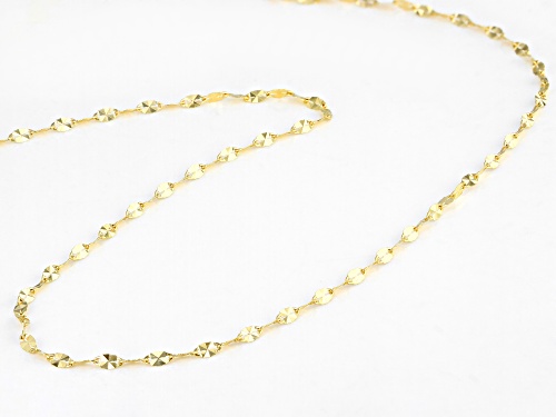 Splendido Oro™ 14K Yellow Gold 1.9MM Starburst Chain - Size 18