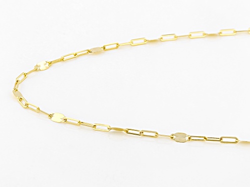 10K Yellow Gold 2MM Mirror 22 Inch Chain - Size 22
