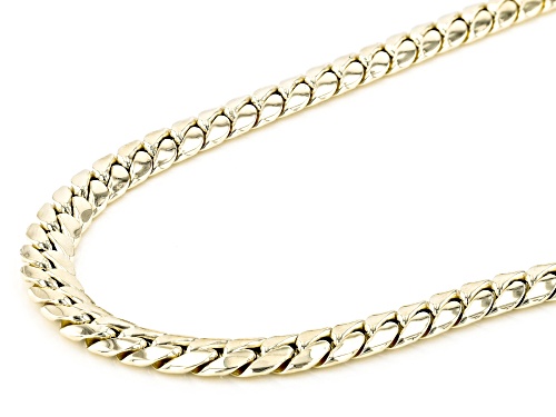Splendido Oro™ 14K Yellow Gold 7.5MM Mirror Curb 20 Inch Necklace - Size 20