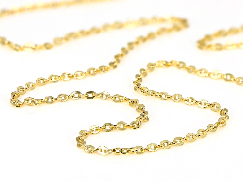 Splendido Oro™ 14k Yellow Gold 1.6mm Cable 20 Inch Chain Necklace - Size 20