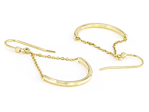 10k Yellow Gold Dangle Earrings