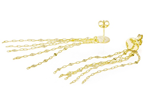 Splendido Italian Jewelry™ 10k Yellow Gold Cascade Earrings