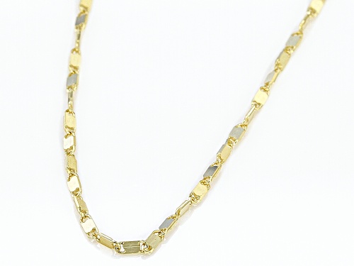 10K Yellow Gold 1.1MM Cable Chain Necklace 18 Inch - Size 18