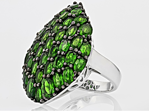 Chrome Diopside Sterling Silver Ring - Size 9