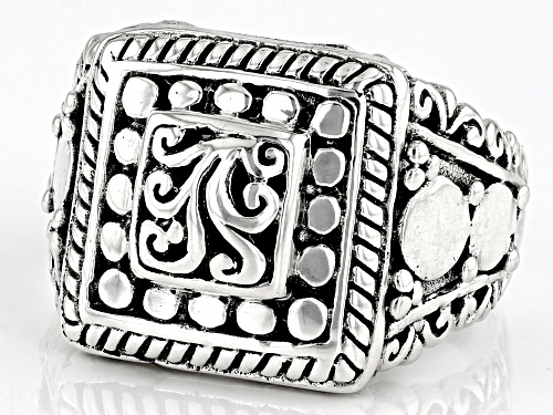 Artisan Collection of Bali™ Sterling Silver Jawan Beaded & Filigree Ring - Size 6