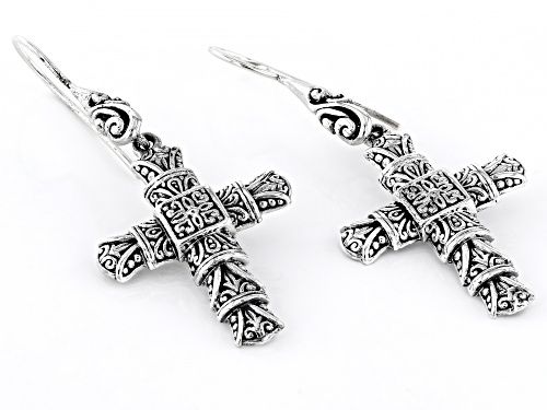 Artisan Collection of Bali™ Sterling Silver Cross Earrings
