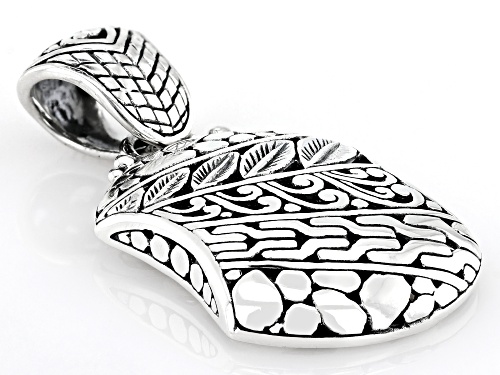 Artisan Collection of Bali™ Sterling Silver Textured Shield Pendant