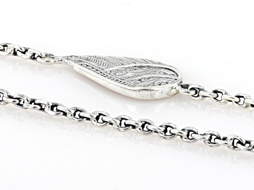Artisan Collection of Bali™ White Cultured Freshwater Pearl Sterling Silver Necklace - Size 32