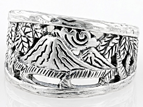 Artisan Collection of Bali™ Sterling Silver Bali Landscape Design Band Ring - Size 6