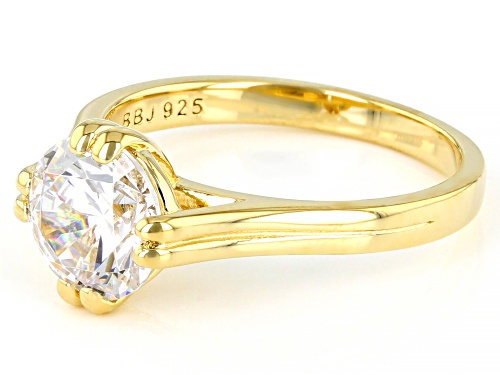 Bella Luce ® 3.45ctw White Diamond Simulant Eterno™ Yellow Ring - Size 7