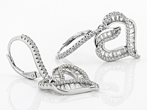 Bella Luce® 3.05ctw Rhodium Over Sterling Silver Earrings (2.03ctw DEW)