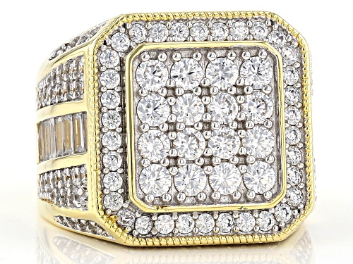 Bella Luce ® 5.66ctw White Diamond Simulant Eterno™ Yellow Ring (3.61ctw DEW) - Size 7