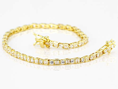 Bella Luce ® 5.70ctw White Diamond Simulant Eterno™ Yellow Tennis Bracelet (2.59ctw DEW) - Size 8