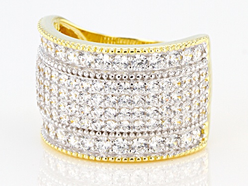 Bella Luce ® 3.36ctw White Diamond Simulant Eterno™ Yellow Ring (2.04ctw DEW) - Size 7
