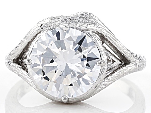 Bella Luce ® 5.94ctw Rhodium Over Sterling Silver Ring (3.87ctw DEW) - Size 8