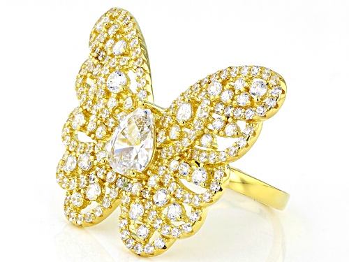 Bella Luce ® 4.55ctw Eterno™ Yellow Butterfly Ring (2.98ctw DEW) - Size 7