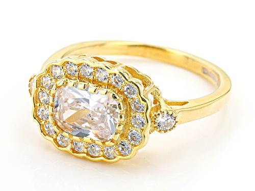 Bella Luce ® 2.83ctw White Diamond Simulant Eterno™ Yellow Ring - Size 12