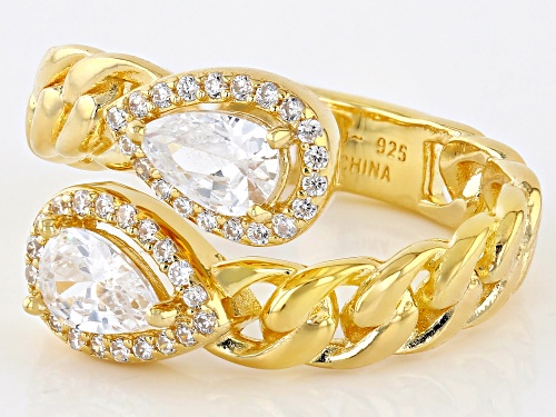 Bella Luce® 1.38ctw White Diamond Simulant Eterno™ Yellow Ring(0.83ctw DEW) - Size 7