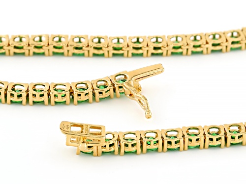 Bella Luce® 39.36ctw Emerald Simulant Eterno™ Yellow Tennis Necklace - Size 18