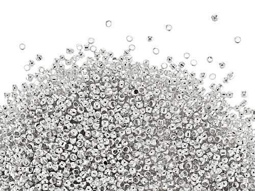 Crimp Beads, Size #0, 1.3 mm, .925 Sterling Over Base Metal, Appx 1 oz (28.35 g), Appx 4,900 Pieces